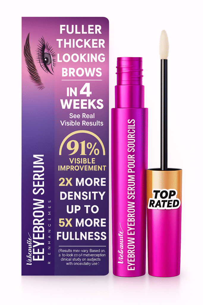 VieBeauti Eyebrow Growth Serum – Fuller, Thicker & Natural Brows in 4 Weeks